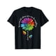 thumbnail image 1 of Camiseta LGBTQ Arcoíris Girasol Sé Amable Orgullo Gay Amor Flor, 1 of 6