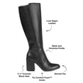 thumbnail image 2 of Brinley Co. Womens Tru Comfort Foam™ Wide Calf Covered Block Heel Boot, 2 of 7
