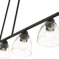 thumbnail image 3 of Livex Lighting - Montgomery - 5 Light Linear Chandelier in New Traditional Style, 3 of 13