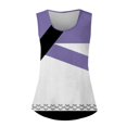 thumbnail image 3 of Liquidation! Uooqdmx Débardeurs Graphiques pour Femmes, Débardeurs Grande Taille pour Femmes, Débardeurs Amples pour Femmes, Gilet Décontracté Imprimé Col Rond 2025, Débardeurs d'Été pour Femmes, Violet S, 3 of 7