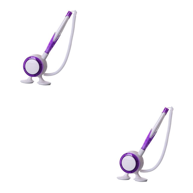 relayinert ZHUTING Stylish Adhesive -Backed Base Ballpoint Pen with Elastic Rope and Holder Fixed Bank Desktop 2Set