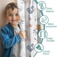 thumbnail image 3 of Blackout Kids Curtains,Princess and Cat Pattern Childrens Insulated Curtains Set Of 2,Bedroom Essentials,Toddler Room Decor 52"x84", 3 of 5