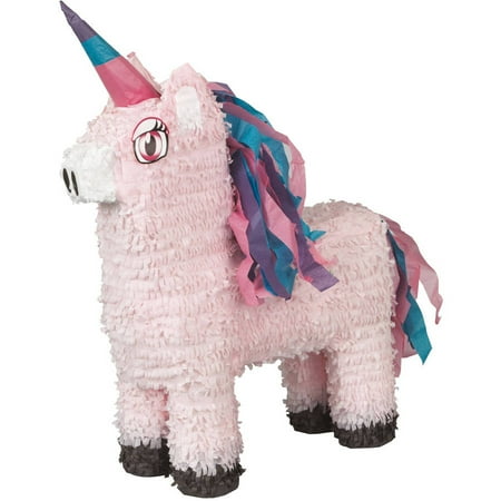 - Unicorn Pinata, Pink, 13.5in x 22in