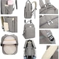 thumbnail image 4 of Baby Diaper Backpack with Bed (black), Multifunctional Waterproof Diaper Bag, Baby Bag for Mom and Dad, 4 of 5