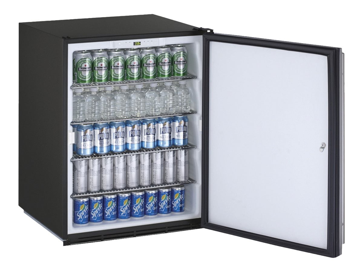 U-Line ADA Series U-ADA24RS-13B - Refrigerator - undercounter - niche - width: 24.3 in - depth: 24 in - height: 32 in - 5.3 cu. ft - stainless solid