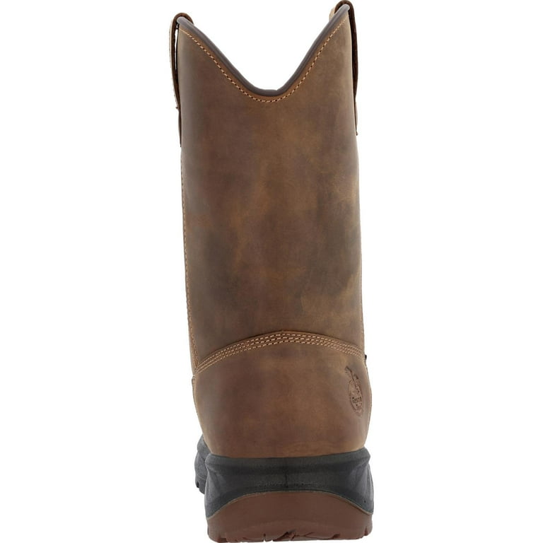 Georgia boots pull hot sale on