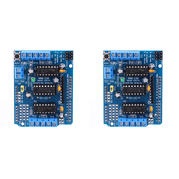 Peggybuy L293D DC Motor Drive Shield Stepper 4.5-36V 4CH Motor Control ...