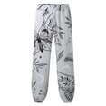 thumbnail image 3 of Pantalones bombachos de moda para hombre Pantalones sueltos elásticos de playa Athleisure estampados Pompotops  oipoqjl41980, 3 of 3