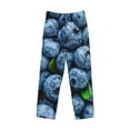 thumbnail image 2 of Fotbe Fresh Blueberries Men's Pajama Pants,Sleepwear Pants,Pj Bottoms Drawstring And Pockets-X-Large, 2 of 7