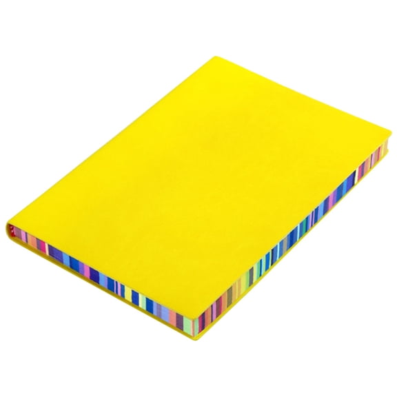 Clearance Sale! Notebook Rainbow Edge Notebook Yellow Journal