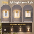 thumbnail image 4 of SUNBEAK Night Light Plug in,Decorative LED Night Light,Dusk to Dawn Night Light Plug into Wall with Light Sensor,Dimmable Warm White Nightlight for Hallway, Stairs,Bedroom,2 Pack, 4 of 7