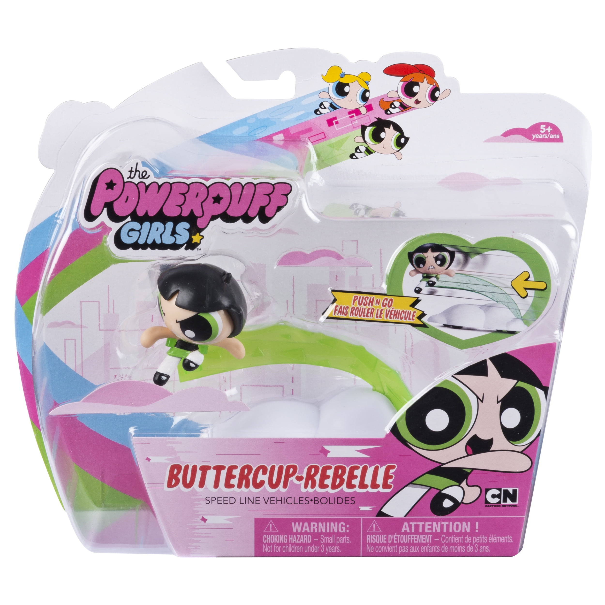 The Powerpuff Girls Speed Line Vehicles Buttercup Walmart Com Walmart Com