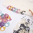 thumbnail image 5 of RUISINERY 24pieces Fruit Stitching Markers Crochet Locking Stitching Markers Rings for Knitting Crocheting Weaving Sweater Scarf Hat, 5 of 7