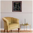 thumbnail image 5 of The Ten Commandments(Black Texture) Framed Size:25.5 x 21.5 inches,Image Size:20X16 inches,Dark Brown Faux Wood Grain Frame The World Classic Art Reproductions,Wall Art for Home Decor, 5 of 6