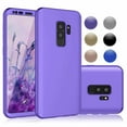 thumbnail image 1 of Njjex for Galaxy S10 / S10+ / S10e / S9 / S9+ / S8 / S8+ / S7 / S7 Edge / Note 9 / J4 / J6 Ultra Thin Premium Dual Layer Plastic Hard Case with Screen Protector Skin, 1 of 4
