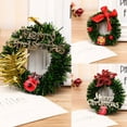 thumbnail image 7 of 3 inch Mini Christmas Artificial Wreath Decorations for Christmas Ornaments, 7 of 7