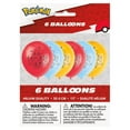 thumbnail image 1 of Ballons en latex Pokémon, 12 po, 6 ct, 1 of 3