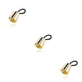 thumbnail image 4 of Jumpingount Hair Ties Alta elasticidad Adornos elásticos Anillo de cola de caballo ajustable Scrunchies para mujeres Accesorios Oro Type1 NO1 Jumpingount  CBP234460, 4 of 6