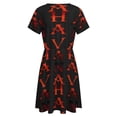 thumbnail image 5 of Havana Cuba Sundress Short Sleeve Dress Summer Women Clothes Dress for Women Dresses, 5 of 7