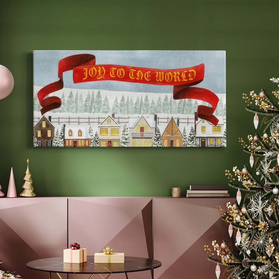 Christmas Angel Collection D- Gallery Wrapped Canvas
