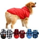 thumbnail image 2 of Plaid Big Dog Sweatshirt Pet Dog Clothes for Medium Large Dogs Labrador Hooded with Pocket Winter Warm German Shepherd Costumes ShopWise Round, 2 of 14