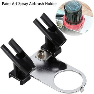 Universal Airbrush Holder, Reliable Plastic Universal Airbrush Stand Holder  Stable For 3pcs Airbrush 