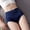 Blue, variant on Women’S High Waist Soft Leak Briefs Trendy Lifting Everyday Underwear Low Rise Soft Fabric Bikini Panties Summer