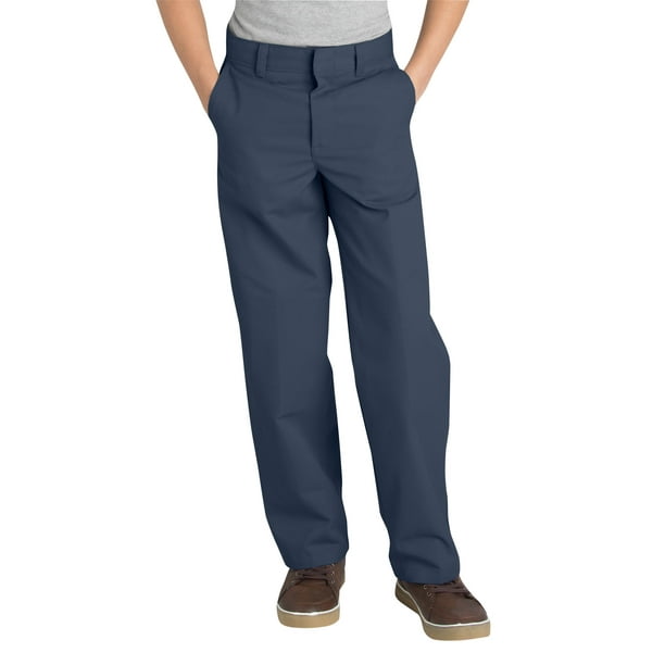 Dickies Dickies Boys School Uniform Classic Fit Straight Leg Flat