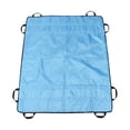 thumbnail image 1 of lionlar Positioning Bed Cushion with Handles Incontinence Bed Pad for Lifting Senior Blue, 1 of 9