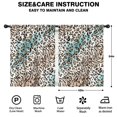 thumbnail image 2 of Blackout Kids Curtains,Leopard Print Childrens Insulated Curtains Set Of 2,Bedroom Essentials,Toddler Room Decor 42"x54"(106x137cm), 2 of 4