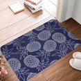 thumbnail image 1 of Front Door Mat Pineapple Print Bedroom Entryway Rug Non-Slip Washable Indoor Carpet Doormat Decorative Low Profile Area Rug for Home Living Room Bedroom Laundry Floor Decor, 24 x 16 Inch, 1 of 7