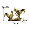 thumbnail image 7 of Baoblaze Chicken Figurine Sculpture for New Year Housewarming Tabletop Ornaments B, 7 of 7