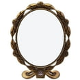 thumbnail image 3 of EeaseCA DIY Metal Foldable Mirror Women Make Up Use Mirror Mini Small Size Mirror Bronze Color, 3 of 7