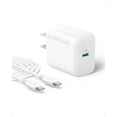 thumbnail image 1 of Cargador Anker USB C Fast Wall de 20 W para iPhone/iPad 2022/2021, 1 of 6