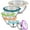 Colorful, variant on 6 PCS Large Mixing Bowls with Visible Lids Set, Size 7, 3.5, 2.5, 2, 1.5, 1QT, Stainless Steel Kitchen Metal Nesting Bowls for Cooking, Baking, Serving, Freezer & Dishwasher Safe, Khaki