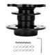 thumbnail image 2 of Kit De Adaptador De Cubo De Desconexión De Liberación Rápida Para Volante De Coche Con Orificio Universal De 6 Orificios, 2 of 7