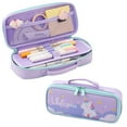thumbnail image 1 of Pencil Case  Pencil Case  Cloth Pencil Bag Portable Pencil Case For Girls Large Capacity Pencil Case Double Layer Cloth Pencil Bag For Storing Pens Notes Erasers, 1 of 6