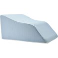 Lounge Doctor Elevating Leg Rest Wedge Pillow, Heather Grey, Large