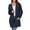 02 Navy Blue, variant on Gleelist Black Cardigan For Women Casual Lightweight Long Sleeve Open Front Cardigan for Women with Pockets L