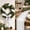 White, variant on Christmas Velvet Wired Ribbon with Glitter Edge 4 Inch Christmas Ribbon for Christmas Tree Gift Wrapping Wreaths Garland Topper Bows Crafts Home Decor,5 Yards(Red)