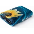 thumbnail image 7 of LHSHID Gift for My Daughter Blanket from Mom as Birthday Present I Love You Letter to Her Ultra Soft Flannel Fleece Light Weight Bed Throw 50"x60", 7 of 7