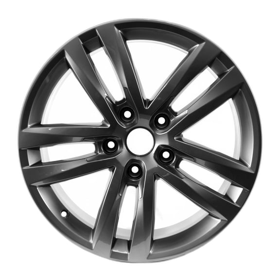 2015-2017 Volkswagen Touareg 19" Silver OEM Factory Wheel Rim 7P6601025AMZ49