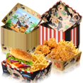 thumbnail image 1 of Bandejas de papel para comida Mifoci Pirate Supplies, 2 estilos, 36 unidades, 1 of 6