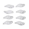 thumbnail image 2 of 8 unids/pack 925 plata esterlina pendiente en blanco colgante suministros para manualidades DIY F3 Zulema Pendiente colgante encanto, 2 of 8