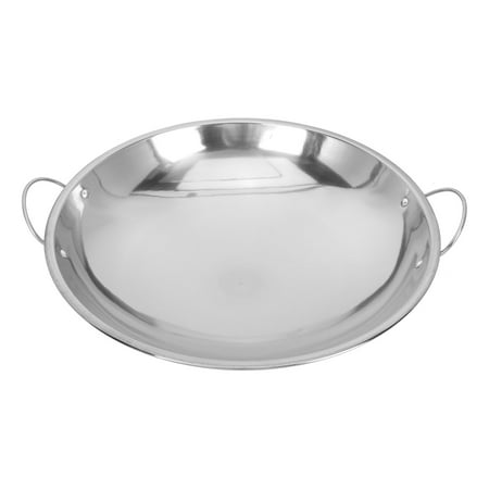 

HOMEMAXS Stainless Steel Pan Kitchen Cooking Utensil Home Alcohol Pot Double Ear Pot