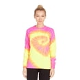 thumbnail image 2 of DARESAY Tie Dye Style Long Sleeve T-Shirt Men Women - Fun, Multi Color Tops, 2 of 2