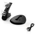 thumbnail image 4 of PS4 Controller Charger Playstation 4 Controller Charging Station Docking Stand.Dual USB Fast Charging Station & LED Indicator for PS4 Controller-negro Zhivalor 2033324, 4 of 8