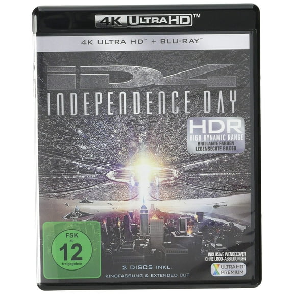 Independence Day (4K Ultra-HD) (  Blu-ray) (4K Ultra HD) Randy Quaid Robert Loggia