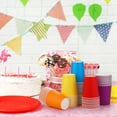 thumbnail image 6 of Clearance Sales! 10pcs Disposable Coffee Cups 9 oz Paper Cups, Hot or Cold Beverage Paper Cups Thickened Durable Disposable Cups for Party, DIY and Holiday Picnic Multicolor, 6 of 8