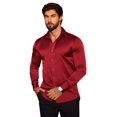 thumbnail image 4 of COOFANDY Mens Floral Rose Printed Long Sleeve Dress Shirts Prom Wedding Party Button Down Shirts, 4 of 6